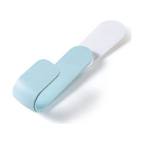 Colore arancione - Contenitore in plastica a parete di grande capacità per alimenti, ideale per cucina, casa e come ulteriore spazio di archiviazione - Sacchetto in plastica senza fori (1/5)