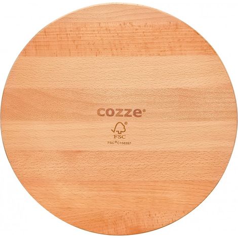 Tagliere per pizza in legno di faggio 350x12 mm COZZE by Ezooza (1/5)