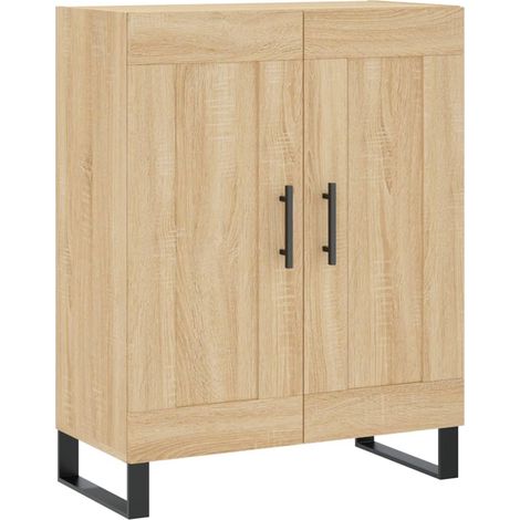 Credenza Madia Buffet Rovere Sonoma 69,5x34x90 cm in Legno Multistrato CDS73760 (1/5)