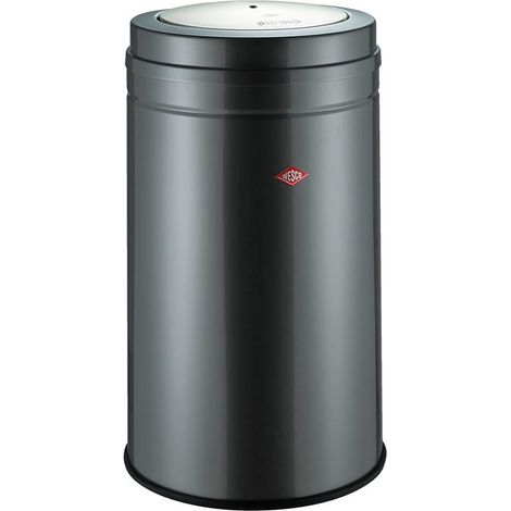 Wesco Mülleimer Big Swing graphit (1/3)