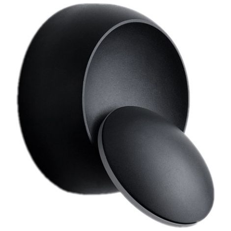Lampe murale intérieure lumière blanche chaude LED lampe murale 7W lampe murale moderne lumière blanche chaude Eclipse créative 2 en 1 ferronnerie lampe murale LED (noir) (1/5)