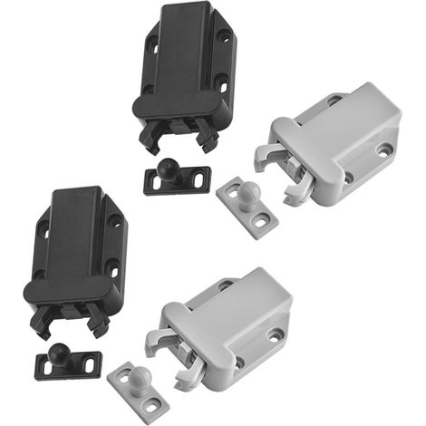 Loquet à pression en plastique, lot de 4 (1/5)
