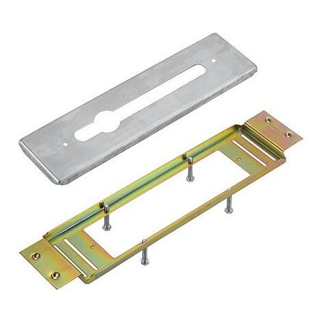 Plaque de montage 456x150 3 trou s