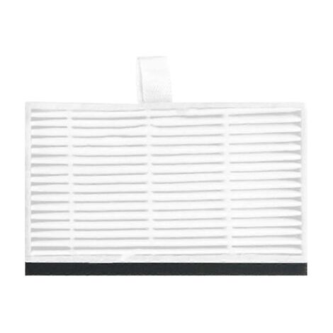 NALOOKAMIC Pièces détachées pour aspirateurs Proscenic Q8 / Q8Max, Mova E10, Ultenic D10 et Ultenic T10 Lite : brosse latérale principale et filtre HEPA