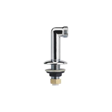 Raccord colonnette anconetti standard/rosace chromée MM 20-15 h69 la paire