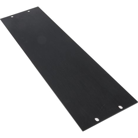Panneau avant 3U, 12.7 x 74mm, Noir ( Prix pour 1 ) (1/3)