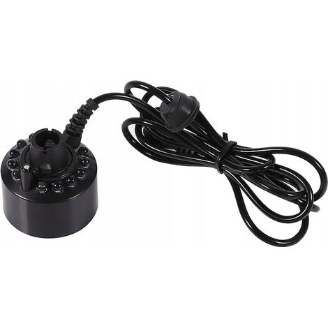 Générateur de brouillard à 12 LED, effet décoratif, 500 ml/h, 15 mm (1/5)