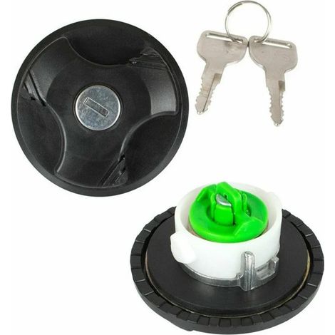 Bouchon de réservoir compatible avec Fiat (1991–2012) Bouchon de réservoir verrouillable 2 clés incluses (1740017, 46746613, 2994797, 2993927) (1/4)