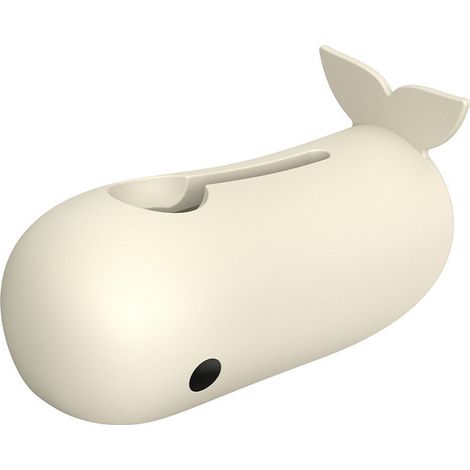 Gigante GmbH - Nouveau couvercle de robinet/couvercle de buse de pulvérisation pour baignoires pour tout-petits, absorbant les chocs, blanc cassé.