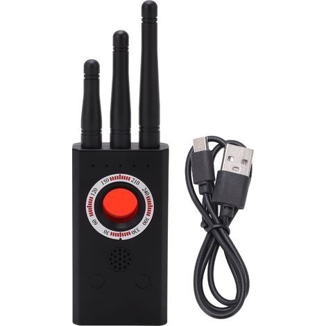 Détecteur de bugs sans fil, scanner infrarouge de signal, outil de recherche de caméra pour chambre d'hôtel et bureau (1/5)