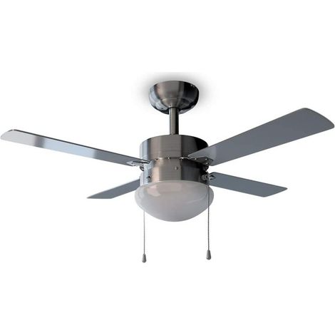 Cecotec Ventilador de Techo con Luz EnergySilence Aero 450. 50 W, Bajo consumo, 106 cm de Diámetro, Luz, 4 Aspas Reversibles (1/5)