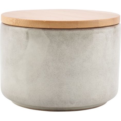 Aufbewahrungsglas 12,5x9cm Grau - Fine Dining Living