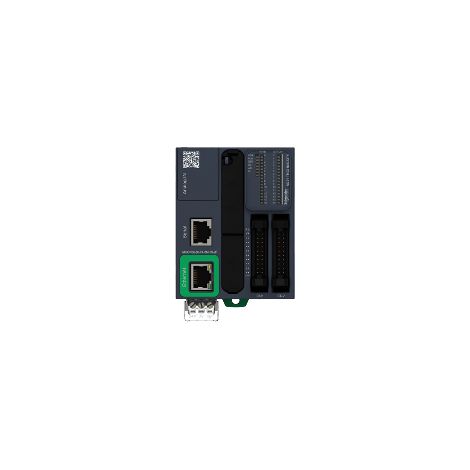 Modicon M221 Book, contrôleur 32E/S PNP, port Ethernet+série, 24VCC, HE 10  - TM221ME32TK
