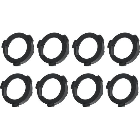 Lot de 10 socles pour ampoule phare LED H7 12V 100W IP68 en ABS robuste antirouille montage simple sans modification (1/5)