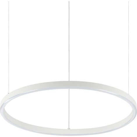 Sospensione Moderna Oracle Alluminio-Materie Plastiche Bianco Led 32W 3000K (1/3)