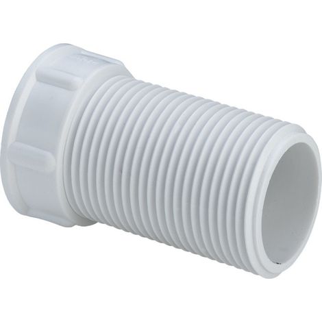Viega Verlängerungsstück 131623 G 1x50mm, Kunststoff weiß (1/3)