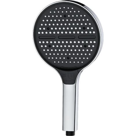Panneau large de 150 mm, trois vitesses réglables, accessoires de salle de bain avec masseur de tête et filtre de douche portable (argenté) (1/3)