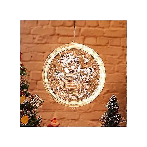 Weihnachtsbeleuchtung für Fenster, Weihnachtsbeleuchtung für den Innenbereich, batteriebetriebene Weihnachtsbeleuchtung für Fenster (1/5)