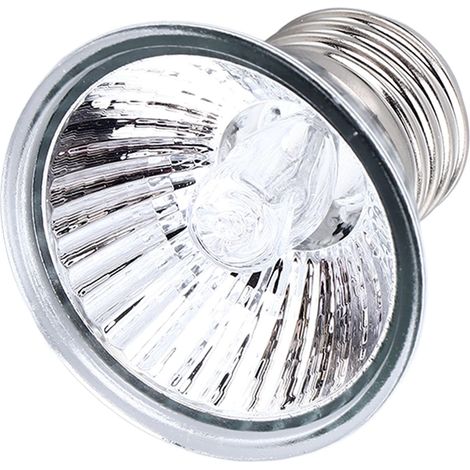 Lampe chauffante et d'exposition UVB/UVA pour reptiles — Basse consommation, sûre et efficace (50 W)
