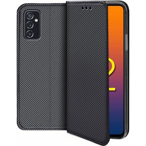 Funda magnética inteligente para Samsung Galaxy M52 5G, negra (1/5)