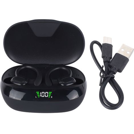 Écouteurs Bluetooth Sport sans Fil avec Crochets d'Oreille, Annulation de Bruit HD et Son Stéréo Surround (1/5)