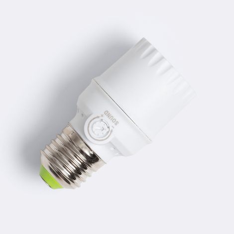 Sensore di Suono per Lampadine E27 Bianco (1/3)