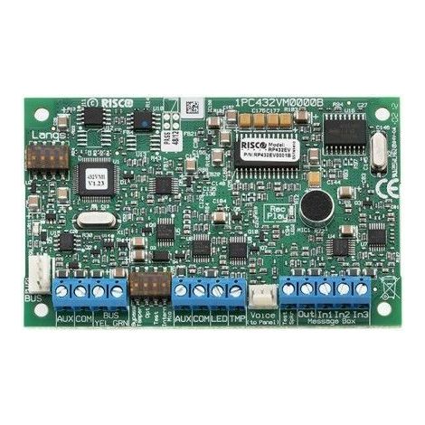 Risco scheda antifurto modulo vocale Lightsys- RP432EV00ITB