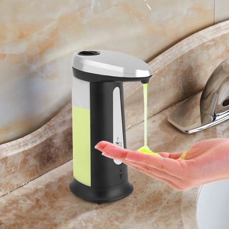 400ml Distributeurs de désinfectant liquides assainissants capteur infrarouge savon automatique -BOE-Ywey (1/5)