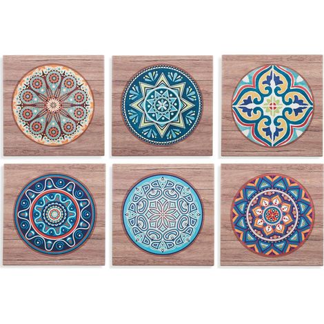 MAIOLICA MATTONELLA 20X20CM 6 COLORI ASSORTITI (1/5)