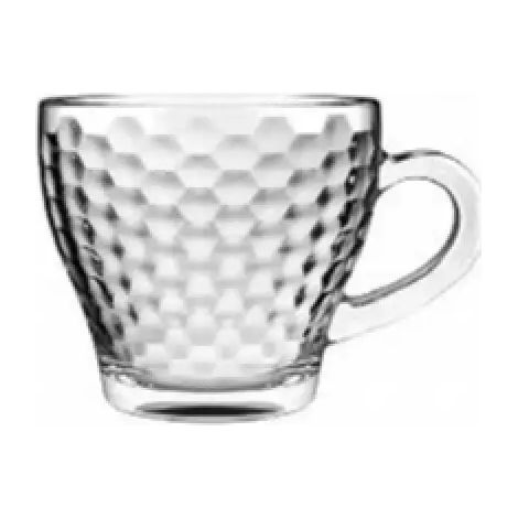 Tazza té e cappucino vetro Alisei cc230 s/piattino