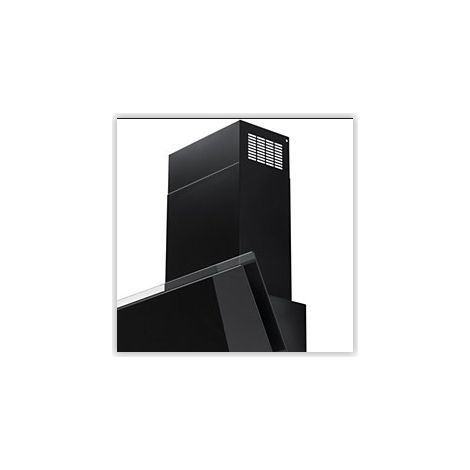 Extension de cheminée 78 cm KCQAN00N – Acier inoxydable noir – Compatible hottes Falmec – Installation simple avec notice fournie