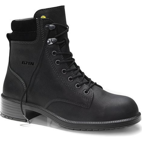 ELTEN Damen-Sicherheitsschnürstiefel NIKOLA black Mid ESD S2 74310-39 (1/5)