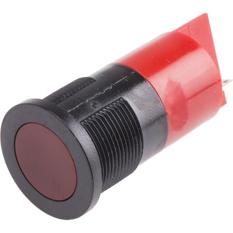 Voyant LED lumineux Rouge RS PRO, dia. 22mm ( Prix pour 1 )