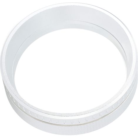Entonnoir doseur en alliage d'aluminium pour cafetières italiennes, avec aimant pour une distribution uniforme et sans éclaboussures. Distributeur de café argenté pour cafetière italienne 58 mm. (1/5)