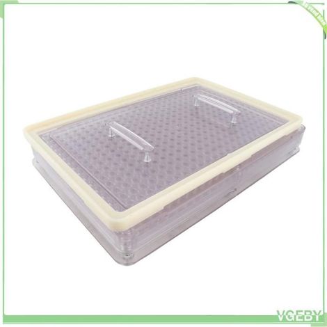 Fafeicy Plaque de remplissage de capsules 400 trous Remplisseur automatique transparent de poudre de parapharmacie fauteuil (1/5)