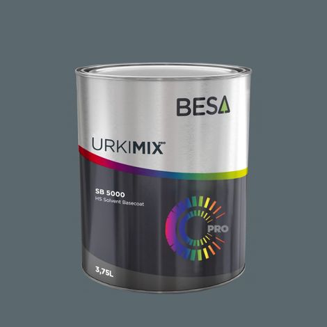 Pot de peinture Polyuréthane / bi composant Gris Bleu RAL 7031  Mat - 250 gr