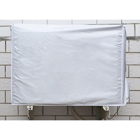 Funda protectora para aire acondicionado exterior, a prueba de polvo y nieve, impermeable, protección solar para el hogar. (1/5)