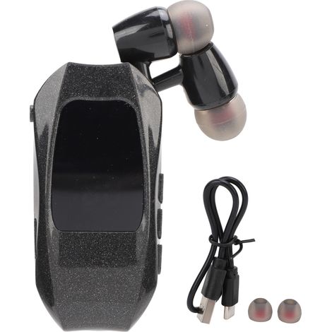Cuffie Bluetooth 5.3 con riduzione del rumore, trasmissione a risposta rapida, cuffie da gioco portatili (computer, telefono, tablet, doppio auricolare). (1/5)
