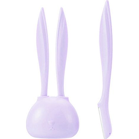 Rasoir Dermaplaning - Lame Micro-Acier Inoxydable - Pour Visage Sourcils Front Joues Menton - Exfoliation Douce Peaux Sensibles - 1 Pièce (1/5)