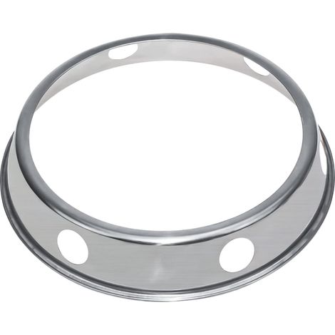 Anneau Support pour Wok en Acier Inoxydable   Adaptation pour Woks à Fond Rond   Convient pour Brûleurs, Cuisinières à Gaz, Ustensiles de Cuisine
