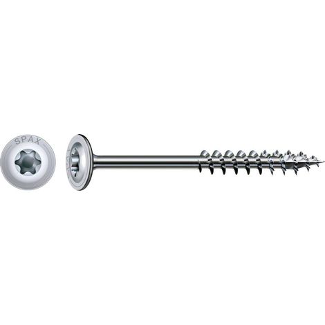 SPAX 0251010801405 Vite da legno 8 mm 140 mm T-STAR plus Acciaio WIROX 50 pz.