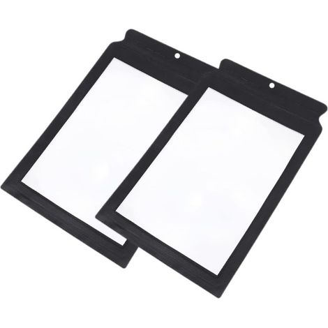 Grande loupe 3X pleine page avec cadre et format carte pour lire des livres, des cartes, des journaux, des manuels d'instructions. (1/5)