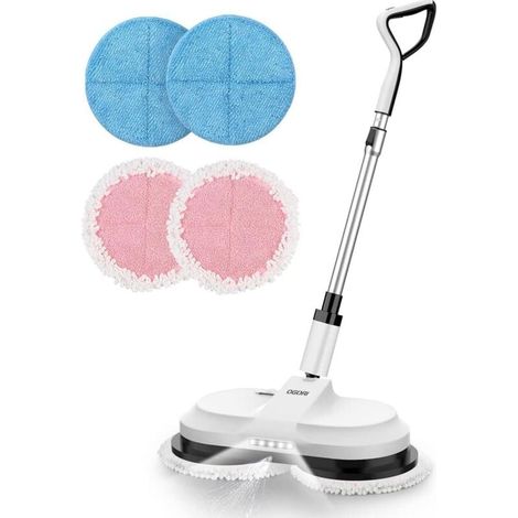 Set di 4 aspirapolvere elettrici blu + rosa (senza mocio) (1/3)