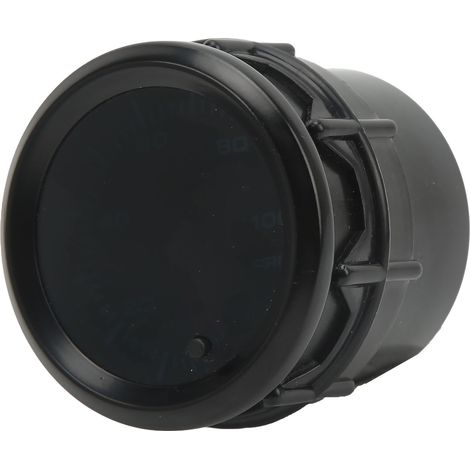 Jauge de pression d'huile 52mm avec capteur 0-100PSI, manomètre rétroéclairé LED 7 couleurs pour voiture et moto (1/5)