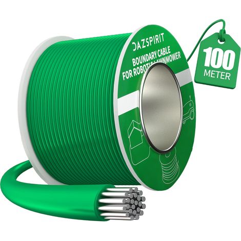100M Universel Cable Robot Tondeuse Accessoire de Fil Périphérique pour Tondeuse Gazon Compatible avec 15 18 20 30 40 50 60 70 80 90 100 etc (1/5)