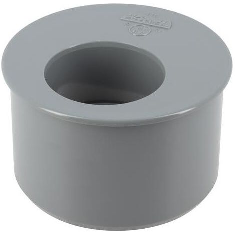 Enchufe reductor incorporado PVC macho 93,6, hembra 50mm