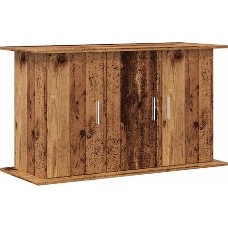 Support pour aquarium vieux bois 101x41x58 cm bois d'ingénierie