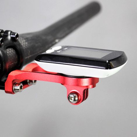 Support GPS Vélo en Métal Durable pour Garmin Bryton - Support Étanche avec Porte-Carte (1/3)