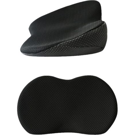Cojín ergonómico para el conductor, alivia las molestias lumbares y es adecuado para todas las estaciones. (1/5)