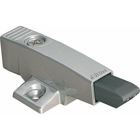 Amortisseur de porte Blumotion pour charnière invisible – Métal nickelé – Dimensions 75 x 46 mm – Fermeture silencieuse pour meubles - 971A0500 (1/5)
